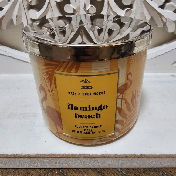 Bath & Body Works Other - NEW Flamingo Beach Bath & Body Works candle